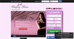 Desktop Screenshot of ladyboykisses.com